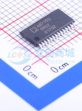 模数转换芯片ADC AD7193BRUZ-REEL TSSOP-28 原装正品