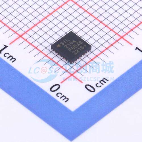 USB转换芯片 CP2104-F03-GM QFN-24-EP(4x4) 原装正品