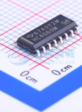 计数器/分频器 CD74HC4060M96 SOIC-16 原装正品 电子元器件配单