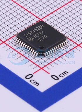 总线转UART TL16C752DPFBR TQFP-48(7x7) 原装正品