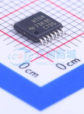 反相器 SN74HCT04PW TSSOP-14 原装正品 电子元器件配单