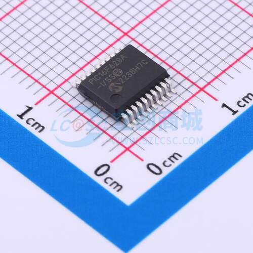 单片机(MCU/MPU/SOC) PIC16F628A-I/SS SSOP-20-208mil 原装正品