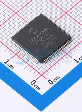 单片机(MCU/MPU/SOC) PIC18F8627-I/PT TQFP-80(12x12) 原装正品