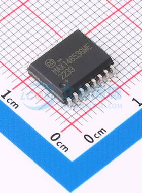 隔离式RS485/422收发器 MAX14853GWE+T SOIC-16-300mil 原装正品