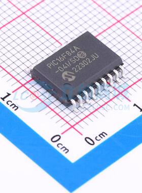单片机(MCU/MPU/SOC) PIC16F84A-04I/SO SOIC-18-300mil 原装正品