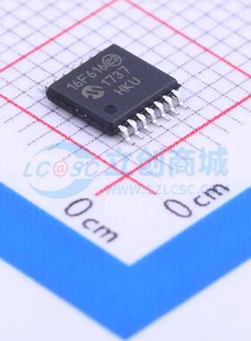 单片机(MCU/MPU/SOC) PIC16F616-I/ST TSSOP-14 原装正品
