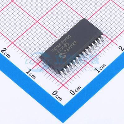 单片机(MCU/MPU/SOC) PIC18F26K80-E/SO SOIC-28-300mil 原装正品