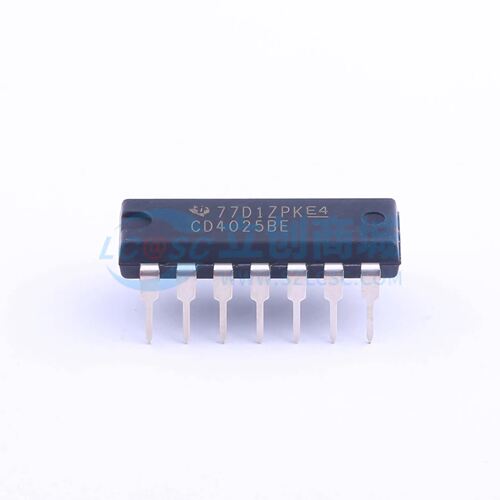 逻辑门 CD4025BE DIP-14 原装正品 电子元器件配单