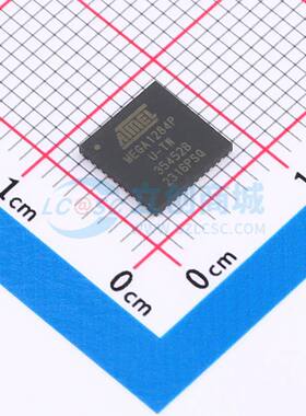 单片机(MCU/MPU/SOC) ATMEGA1284P-MUR VQFN-44-EP(7x7) 原装正品