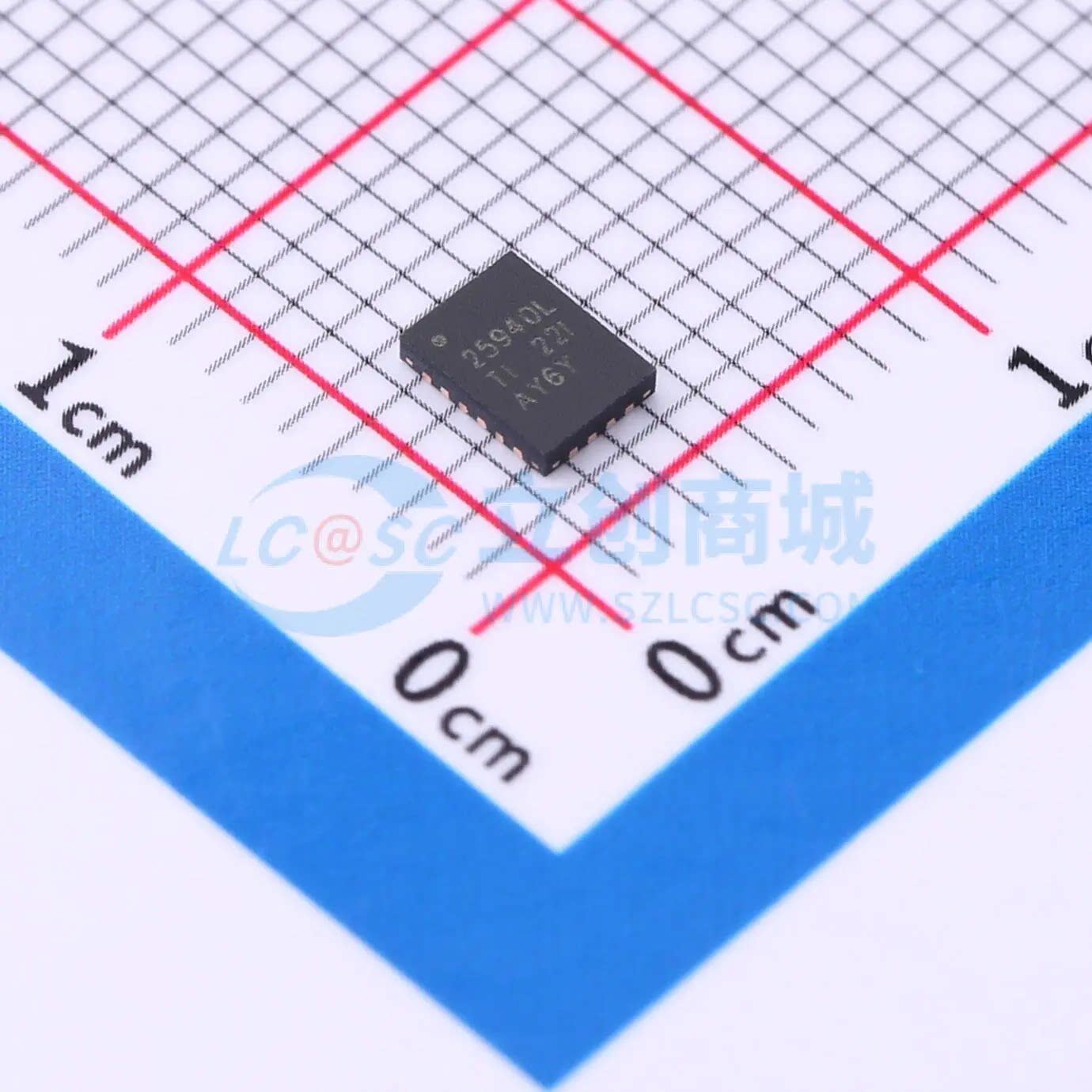 浪涌保护器 TPS25940LRVCR WQFN-20-EP(3x4) 原装正品 - 实物图