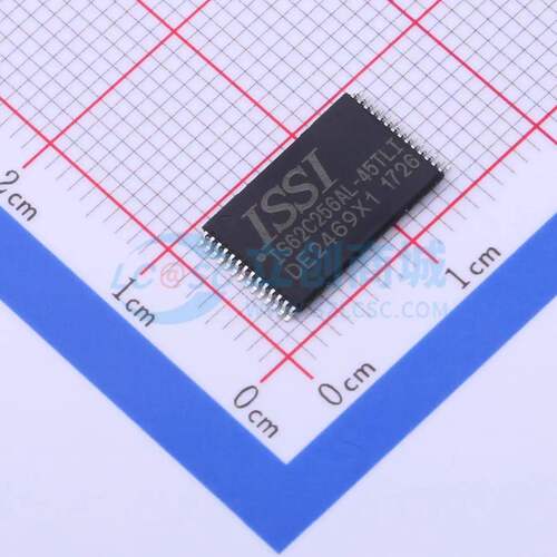 静态随机存取存储器(SRAM) IS62C256AL-45TLI TSOP-28-8.0mm 原装
