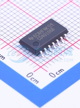 反相器 CD40106BNSR SOP-14-208mil 原装正品 电子元器件配单