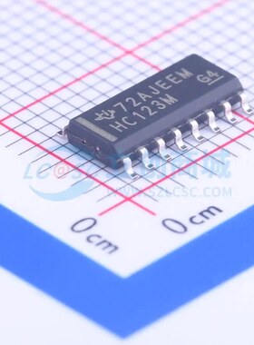 单稳态多谐振荡器 CD74HC123M96 SOIC-16 原装正品 电子元器件配
