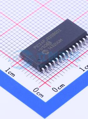 单片机(MCU/MPU/SOC) PIC24FJ32GB002-I/SO SOIC-28-300mil 原装