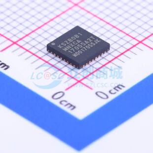 以太网收发器 KSZ8081MNXCA-TR QFN-32-EP(5x5) 原装正品