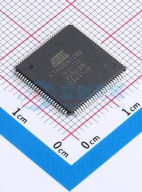 单片机(MCU/MPU/SOC) ATMEGA1280-16AUR TQFP-100(14x14) 原装正