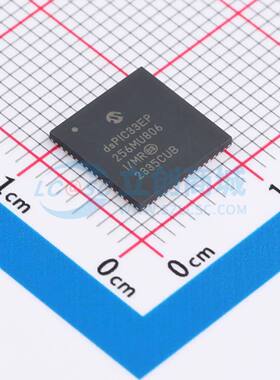 单片机(MCU/MPU/SOC) dsPIC33EP256MU806-I/MR QFN-64-EP(9x9) 原