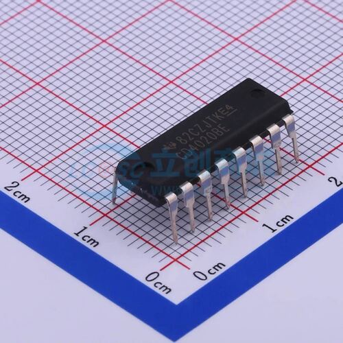 计数器/分频器 CD4020BE DIP-16 原装正品 电子元器件配单