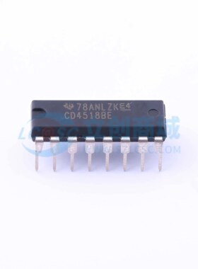 计数器/分频器 CD4518BE DIP-16 原装正品 电子元器件配单