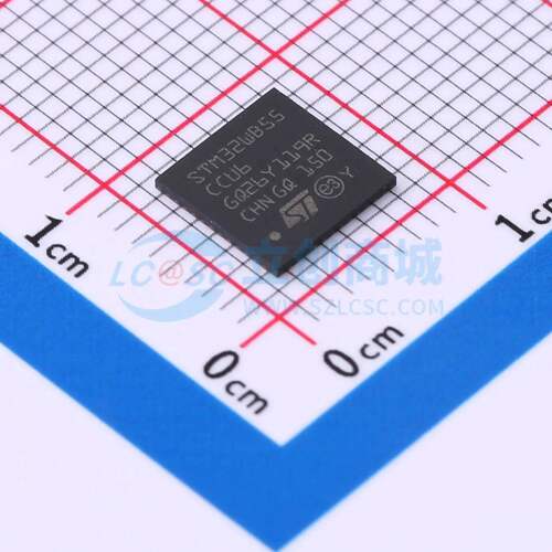 原装 单片机(MCU/MPU/SOC) STM32WB55CCU6 UFQFPN-48-EP(7x7)