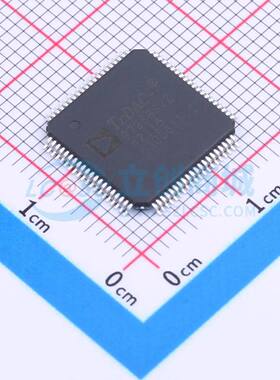 数模转换芯片DAC AD9726BSVZ TQFP-80(12x12) 原装