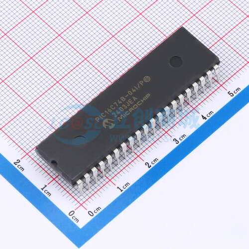 单片机(MCU/MPU/SOC) PIC16C74B-04I/P PDIP-40 原装正品
