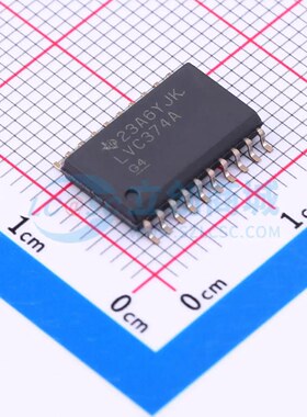触发器 SN74LVC374ADWR SOIC-20-300mil 原装正品 电子元器件配单