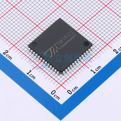 LCD驱动 TM1622(TA1958B) LQFP-52(14x14) 原装正品 电子元器件配