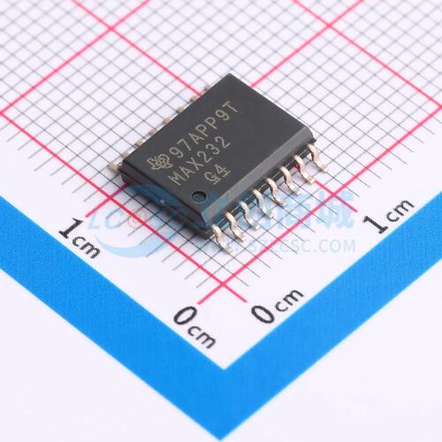 RS232芯片 MAX232DW SOIC-16-300mil 原装正品