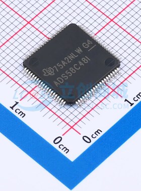 ADC/DAC-专用型 ADS58C48IPFP HTQFP-80(12x12) 原装正品