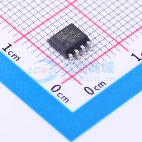 模数转换芯片ADC MCP3202-BI/SN SOIC-8 原装正品