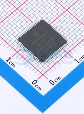 数字信号处理器(DSP/DSC) dsPIC33EV64GM006-I/PT TQFP-64(10x10)