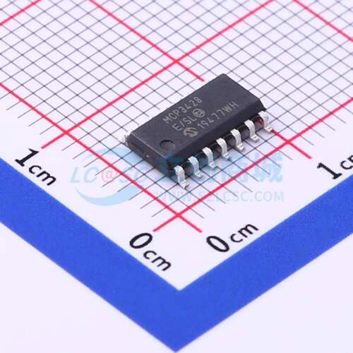 模数转换芯片ADC MCP3428-E/SL SOIC-14 原装正品