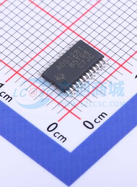 模数转换芯片ADC ADS1281IPWR TSSOP-24 原装正品