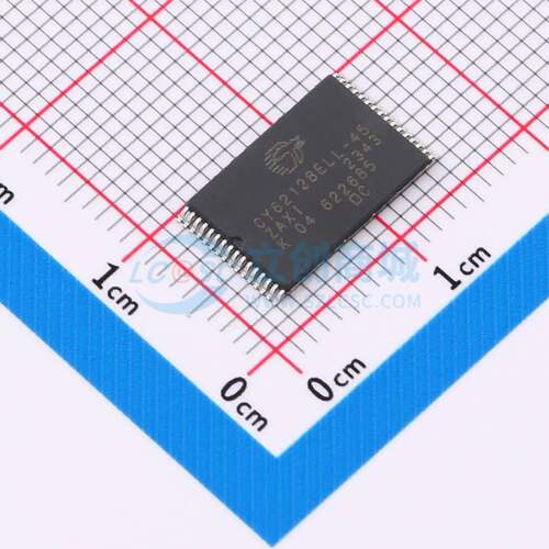 静态随机存取存储器(SRAM) CY62128ELL-45ZAXI TFSOP-32 原装正品
