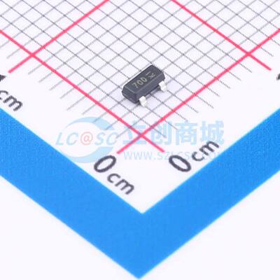 场效应管(MOSFET) DMN10H700S-7 SOT-23 原装正品