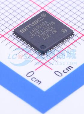 USB转换芯片 LAN9500A-ABZJ QFN-56-EP(8x8) 原装正品