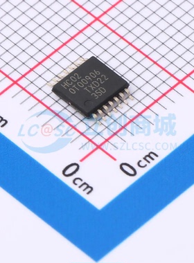 逻辑门 74HC02PW-Q100,118 TSSOP-14 或非门 原装正品