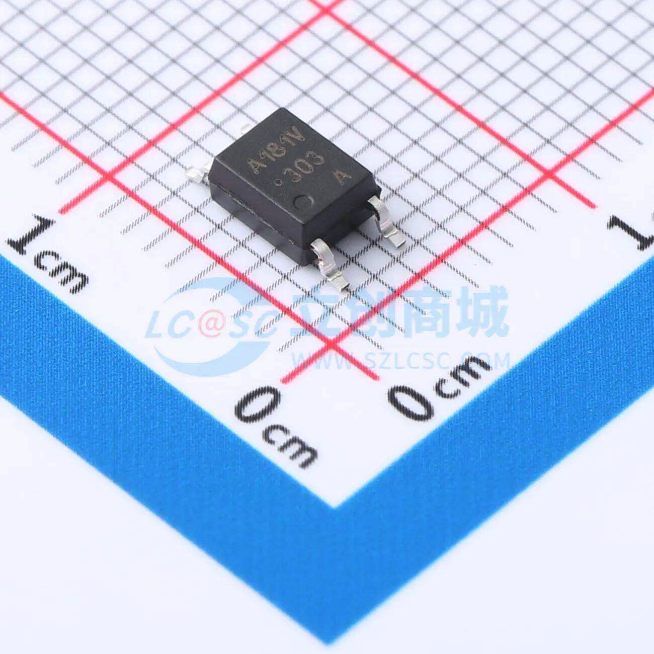 晶体管输出光耦 HCPL-181-06AE SMD-4P 原装正品