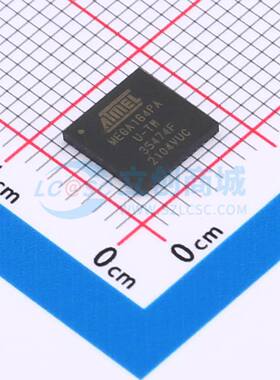 单片机(MCU/MPU/SOC) ATMEGA164PA-MU VQFN-44(7x7) 原装正品
