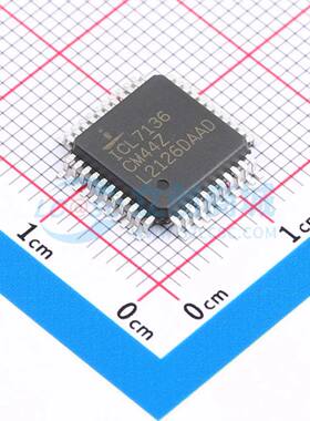 ADC/DAC-专用型 ICL7136CM44Z MQFP-44(10x10) 原装正品