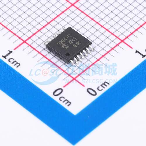 模数转换芯片ADC MCP3204-CI/ST TSSOP-14 原装正品