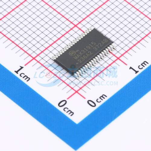 其他接口 MAX31915AUI+ TFSOP-38-EP-175mil 原装正品