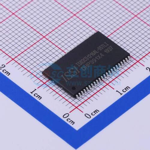 静态随机存取存储器(SRAM) IS62C51216AL-55TLI TSOP-44-10.2mm