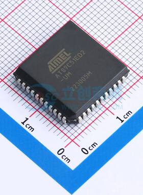 单片机(MCU/MPU/SOC) AT89C51ED2-SLSUM PLCC-44(16.6x16.6) 原装