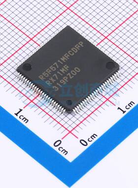 单片机(MCU/MPU/SOC) R5F571MFCDFP#30 LFQFP-100(14x14) 原装正