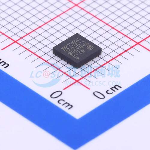 以太网收发器 LAN8742AI-CZ QFN-24-EP(4x4) 原装正品