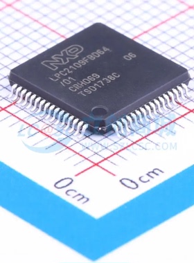 单片机 LPC2109FBD64/01,15 LQFP-64(10x10) 64KB 60MHz ARM 芯片