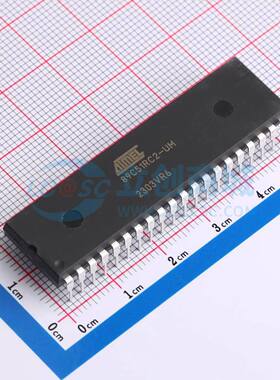 单片机(MCU/MPU/SOC) AT89C51RC2-3CSUM PDIL-40 原装正品
