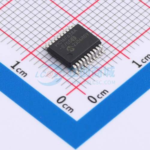 单片机(MCU/MPU/SOC) PIC16F628A-E/SS SSOP-20-208mil 原装正品